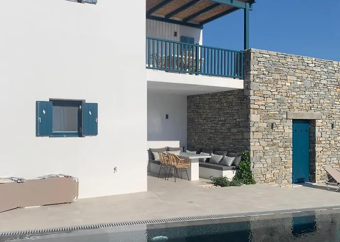 公寓 Paros-memories-neubau-villen, Sportpool