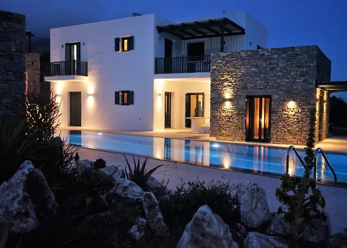 公寓 Paros-memories-neubau-villen, Sportpool Aspro Chorio