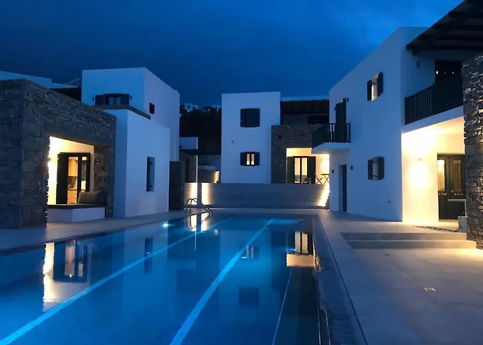 公寓 Paros-memories-neubau-villen, Sportpool *